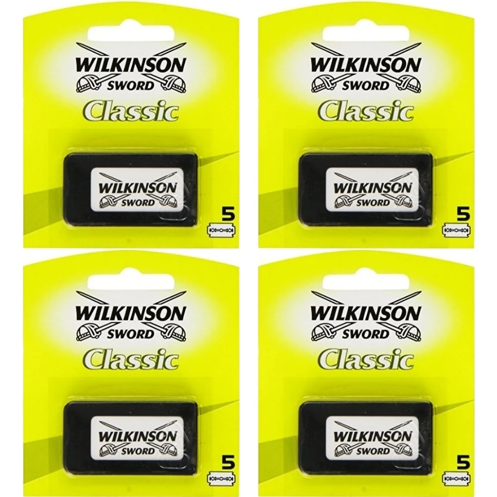 Wilkinson Sword Double Edge Razor Blade 4X Small Pack/20 Lame