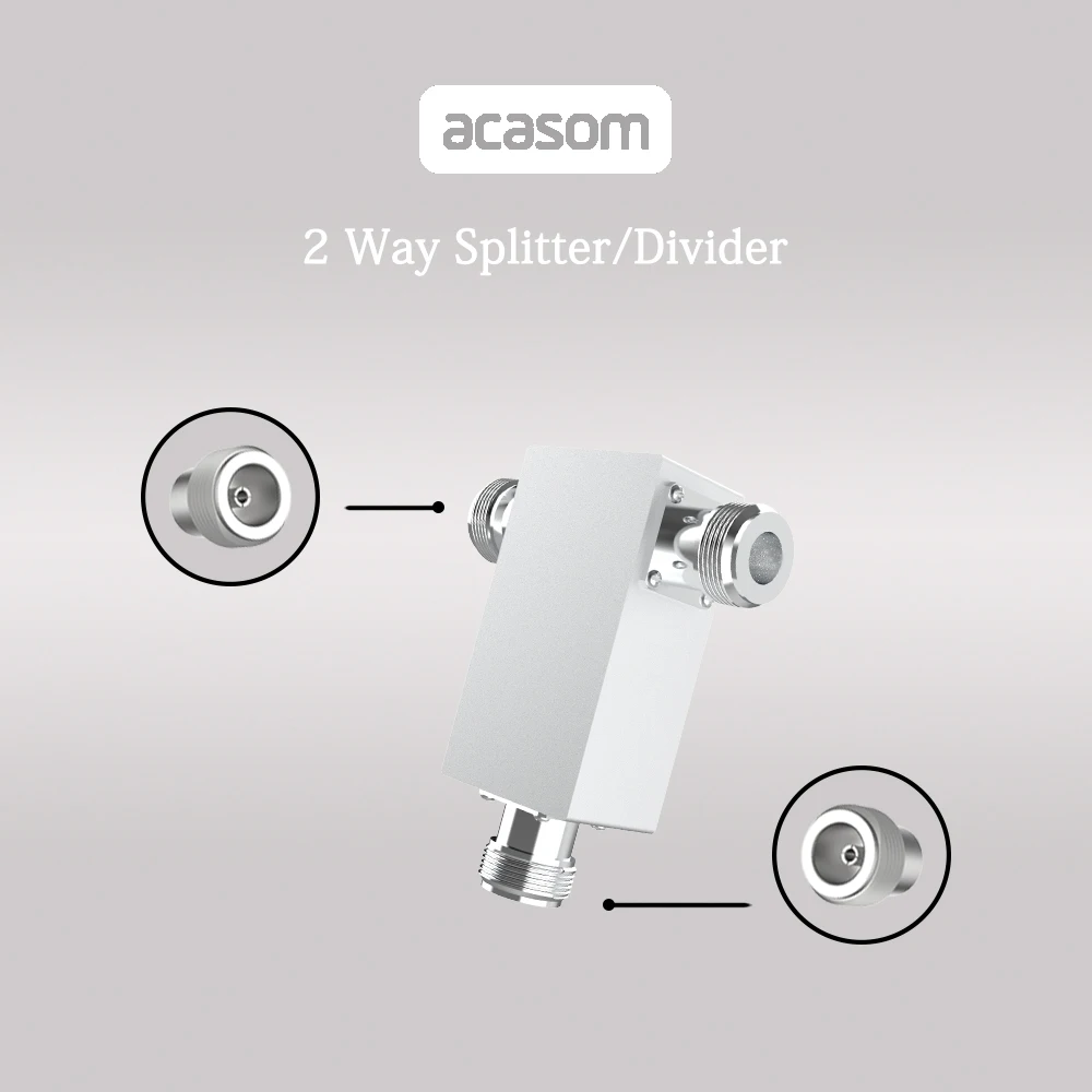 400Mhz-6000Mhz 2 Vie Microstrip Line Splitter 2.4Ghz 5.8Ghz Power Divider Wifi Wilkinson Type Divider Rf Low Power