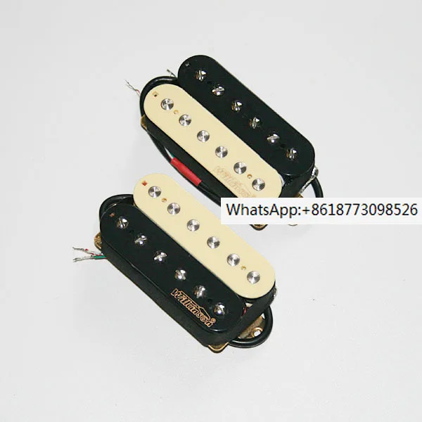 Inventario Chiaro Del Set Di Cartucce A Doppia Bobina Per Chitarra Elettrica Wilkinson Zebra Originale Domestica