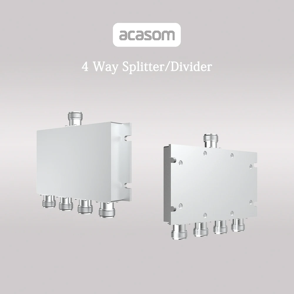 600Mhz-6000Mhz 4 Vie Microstrip Line Splitter 2.4Ghz 5.8Ghz Power Divider Wifi Wilkinson Type Divider Rf Low Power