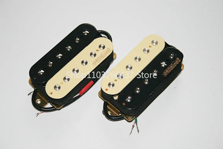 Inventario Chiaro Del Set Di Cartucce A Doppia Bobina Per Chitarra Elettrica Wilkinson Zebra Originale Domestica