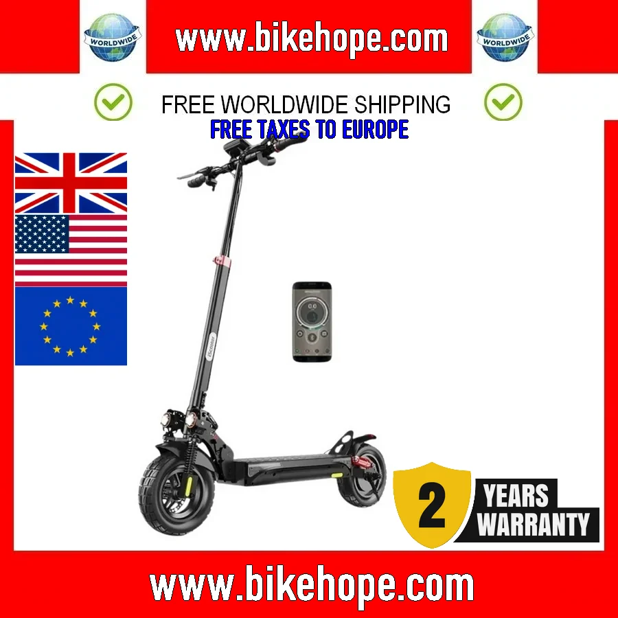 Iscooter Ix4 Scooter Elettrico Adulti 10 Pollici Antiscivolo Fuoristrada Pneumatico Kick Scooter 15Ah 800W Velocità Massima 45Km/H Scooter