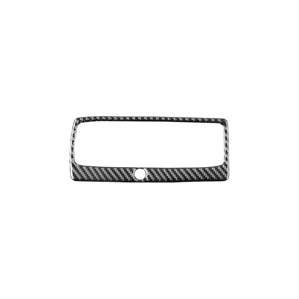 Per Toyota Celica 2000-2005 Soft Carbon Fiber Car Roof Reading Light Panel Cover Trim Sticker Accessori