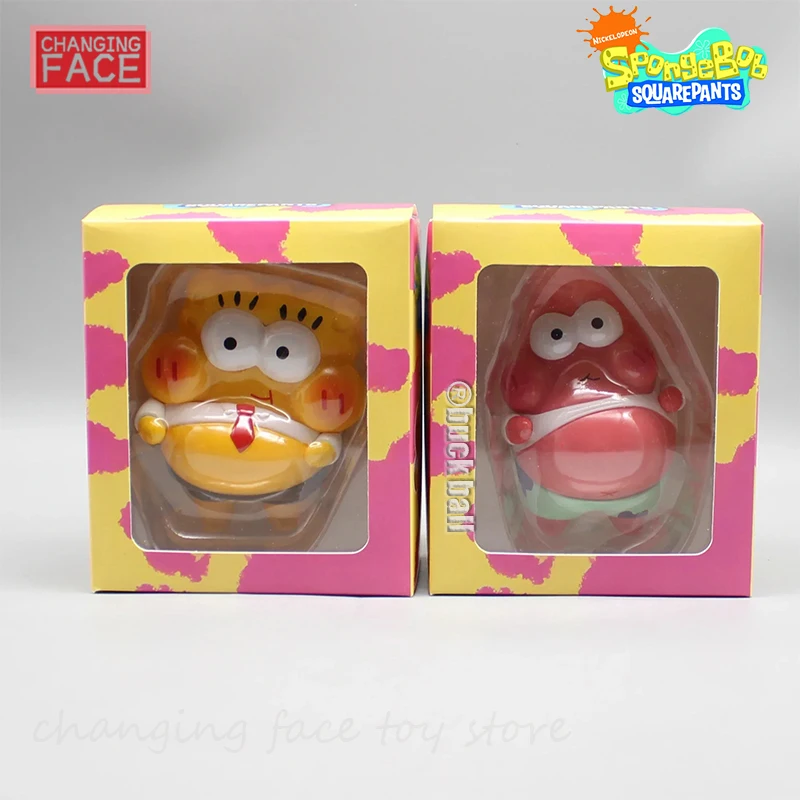 Spongebob Squarepants Figure 10Cm Patrick Star Figurine Statua In Pvc Cute Squarepants Modello Patrick Star Doll Spongebob Compleanno