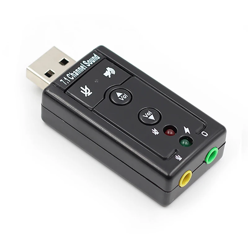 Scheda Audio Usb Esterna 7.1 Da Usb A Jack Adattatore Audio Per Cuffie Da 3.5Mm Scheda Audio Per Microfono Per Mac Win Compter Pc Android Linux