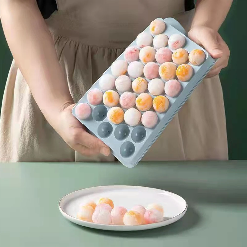 Bolo Hockey Round Rombo Ice Mold Ice Boll Tray Maker Plastica Ice Mold Ice Ball Mold Food Grade Mold Kitchen Gadge