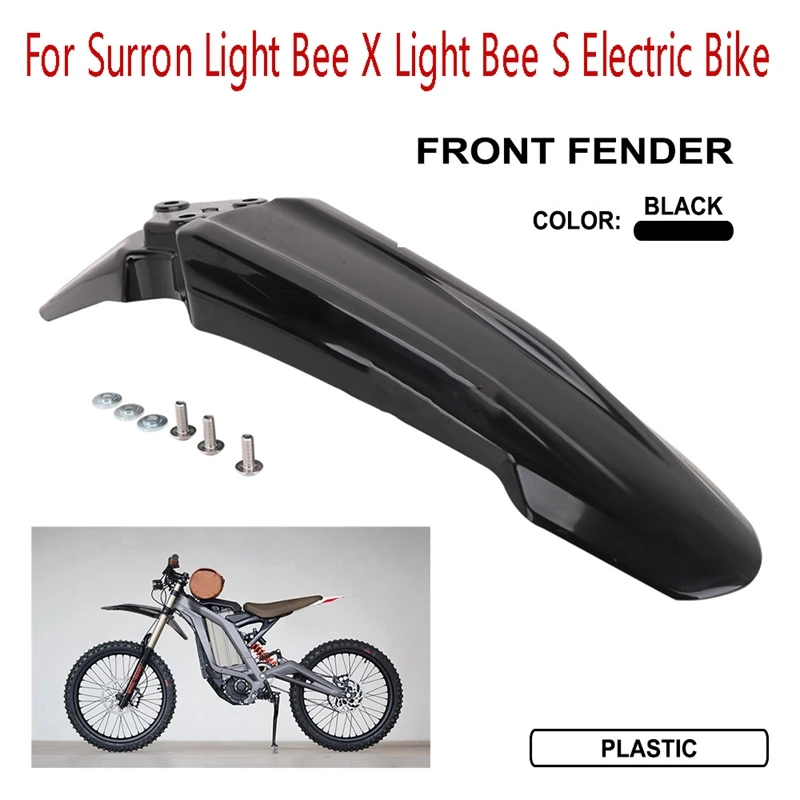 Motorcycle Mudguards Off-Road  Front Fender For Sur Ron Light Bee X Light Bee S Electric Bike