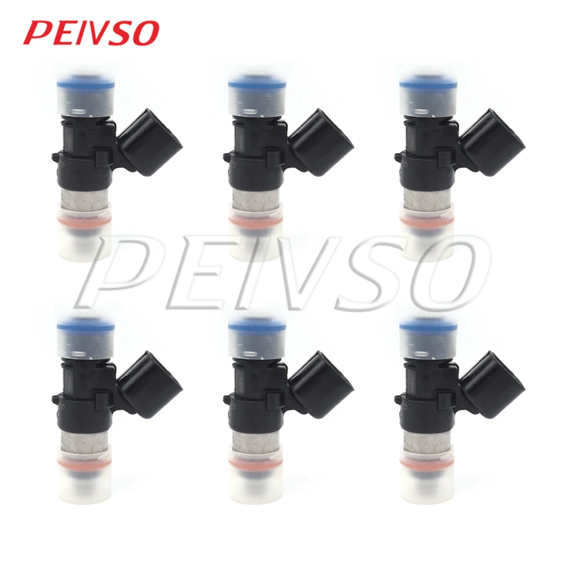 Peivso 6Pcs 0280158191 Iniettore Di Carburante Per Ford Lincoln Transit 150 250 350 F-150 Explorer Mks Mkt 3.5L 3.7L