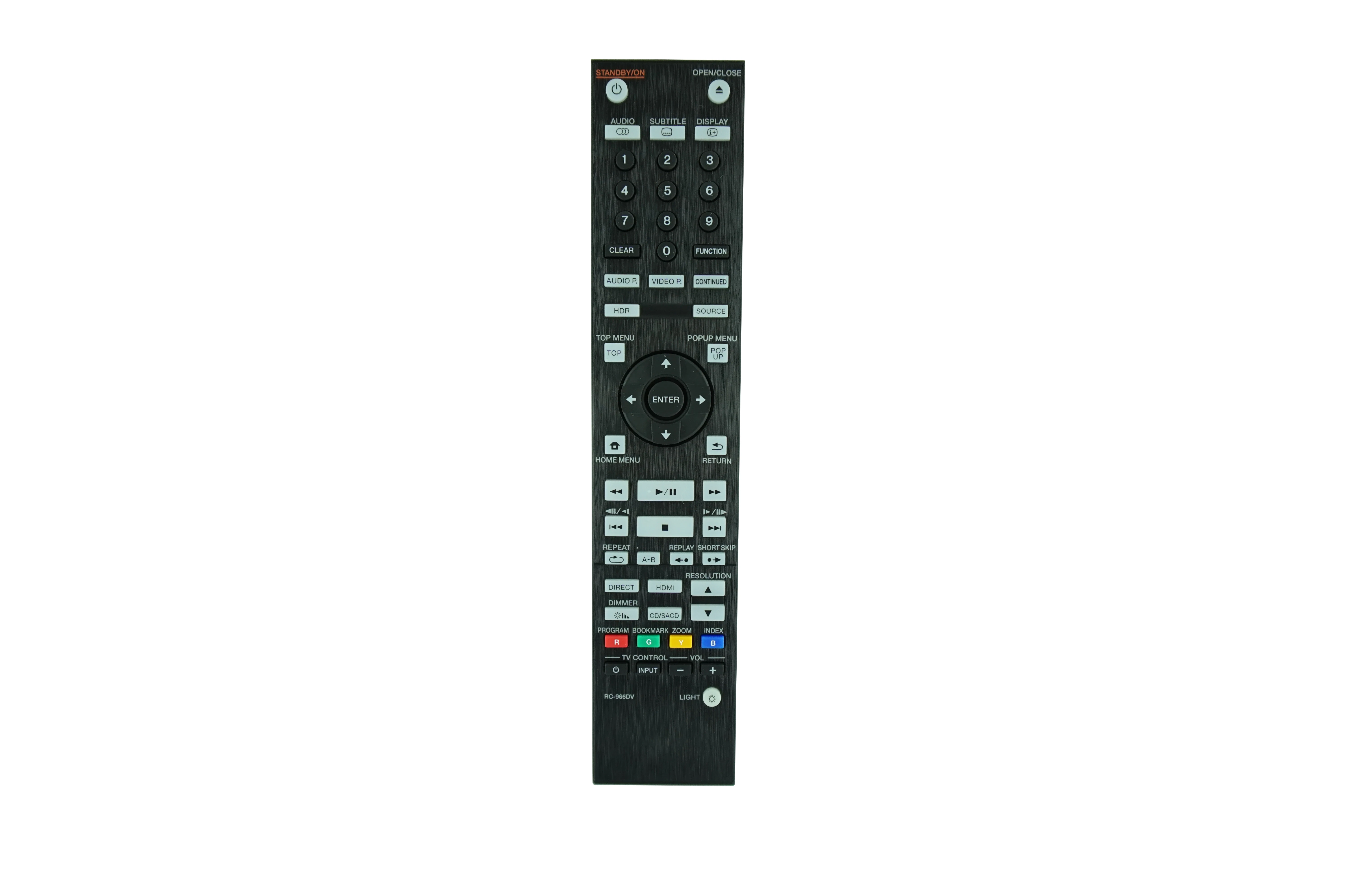 Telecomando Per Pioneer Rc-967Dv Udp-Lx500 Rc-966Dv 4K Uhd Lettore Blu-Ray Disc Universale