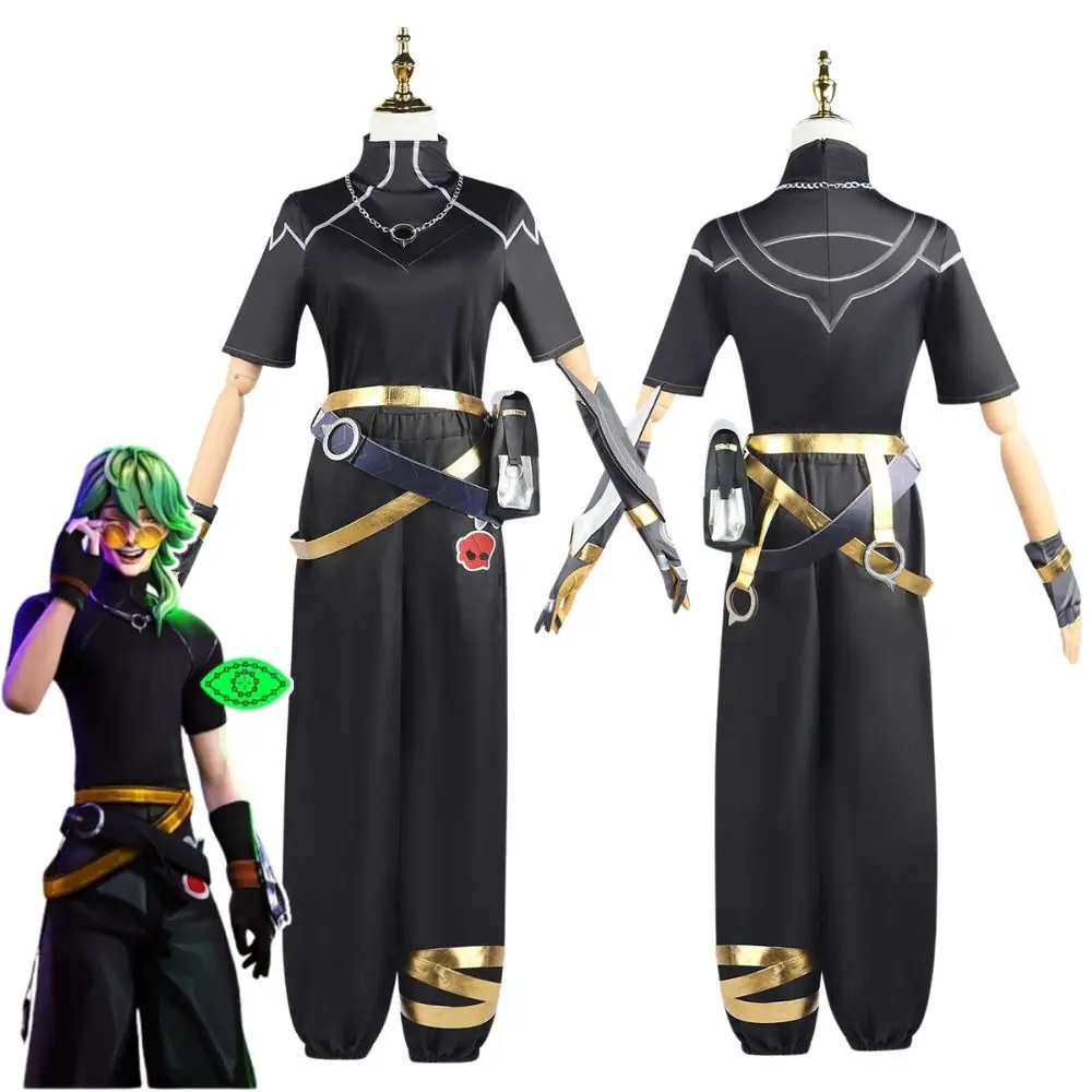 Lol Ezreal Cosplay Fantasia Costume Travestimento Uomini Adulti Uniforme Camicia Pantaloni Set Ezreal Roleplay Abiti Halloween Carnival Suit