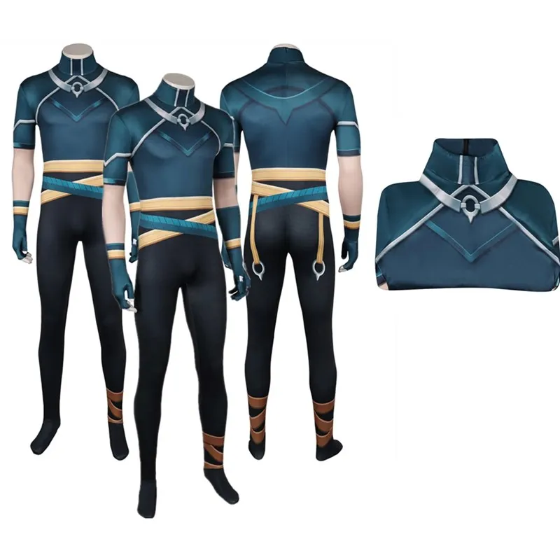 Lol Heartsteel Ezreal Costume Cosplay Gioco Il Prodigal Explorer Uomini Adulti Tuta Abiti Halloween Fantasia Travestimento Vestito