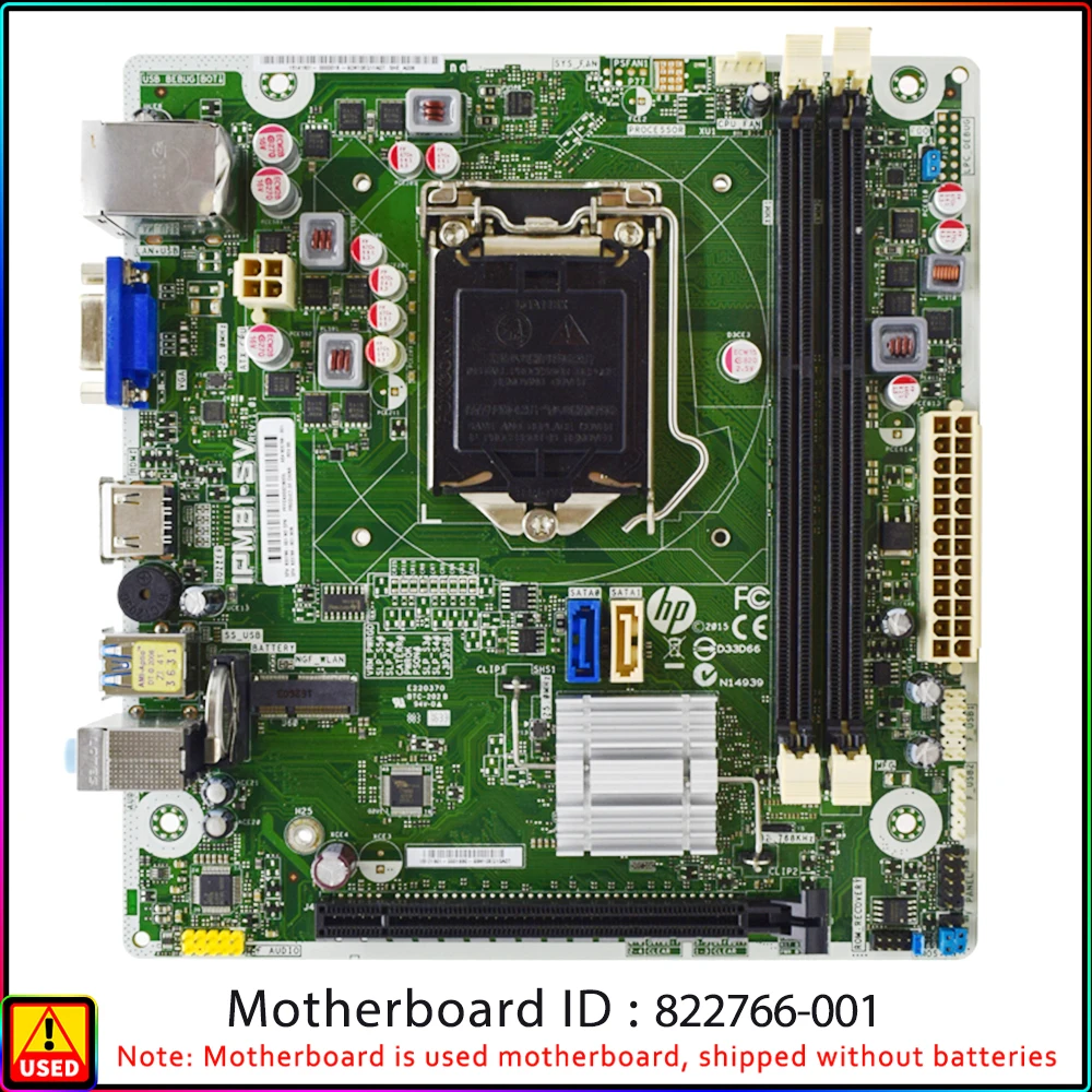 Per Hp Ipm81-Sv 822766-001 M-Itx Mini Scheda Madre 1150 Ddr3 H81 Chip