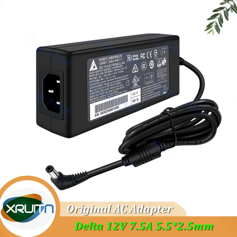 Originale Delta Electronics Dps-90Fb A Dps-90Ab-3 Adattatore Ac/Dc 12V 7.5A 90W Caricabatterie Per Qnap Ts-451 Nas Dps-90Fb Originale