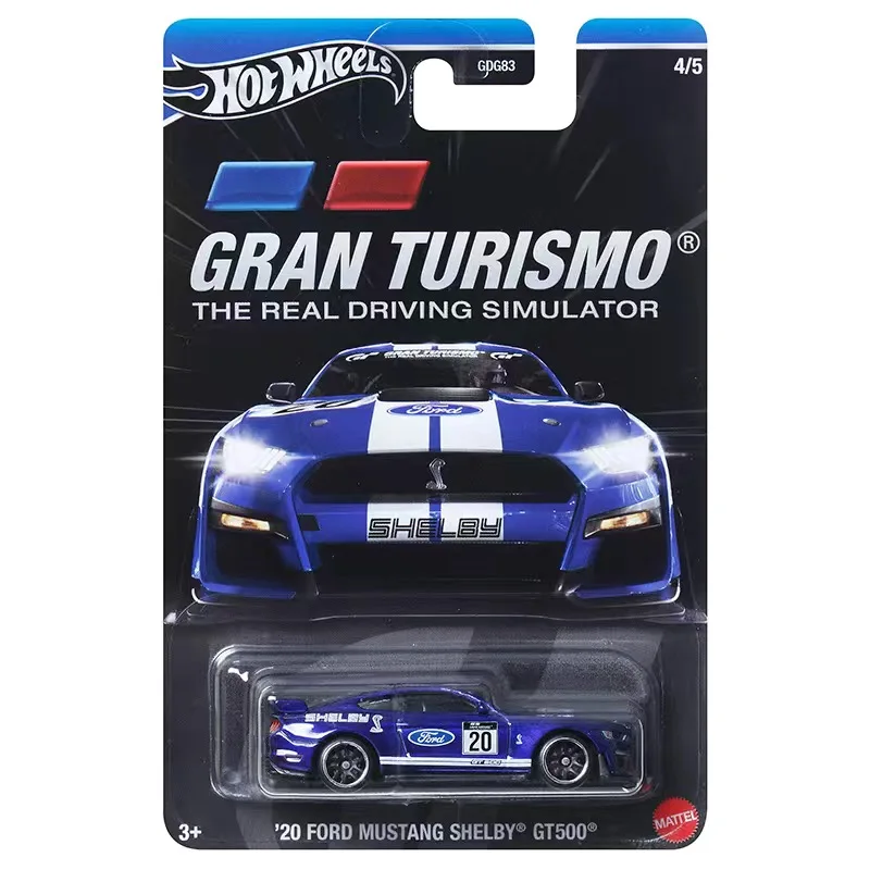 Original Hot Wheels Car 1/64 Diecast Gran Turismo Ford Mustang Shelby Gt500 Modello Di Veicolo Giocattoli Per Ragazzi Collezione Regalo Di Compleanno