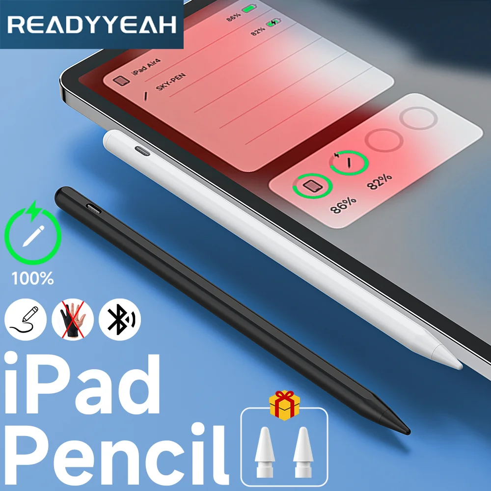 Per Apple Pencil 2 Stilo Bluetooth Di Ricarica Wireless Per Ipad Pencil Palm Rejection Tilt Induction Power Display Ipad Pen