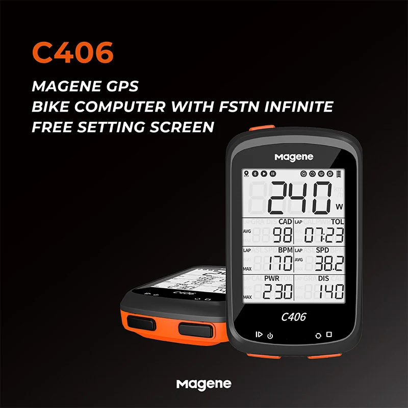 Magene Bicicletta Computer Gps Bike Counter Wireless Ciclismo Tachimetro Impermeabile Strada Mtb Bluetooth Ant Cycle Contachilometri Per Igpcy