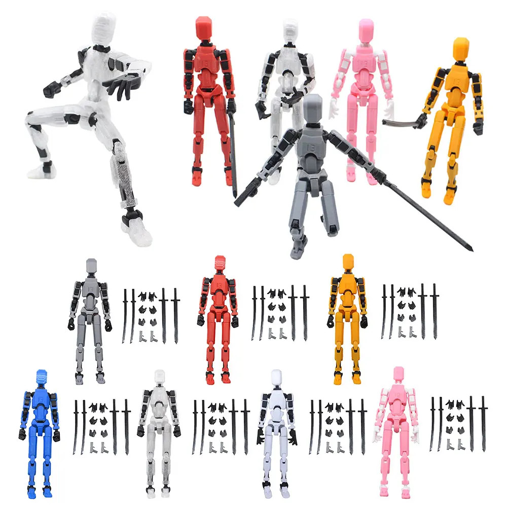 Action Figure T13, Action Figure Titan 13, Action Figure Robot 3D Print Action