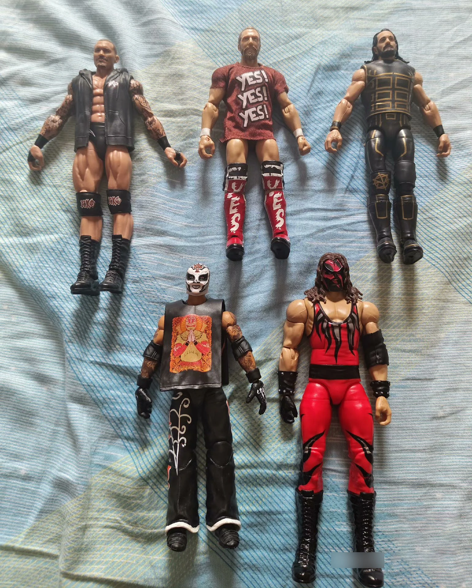 Bacchetta Busto Orton Mystery Big Wwe Aew Action Figure Challenge Arena Wrestling Gladiator Moving Figure
