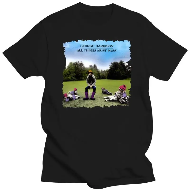 Abbigliamento Uomo George Ryan All Things Must Pass Cotton White Men S-5Xl T-Shirt T1680