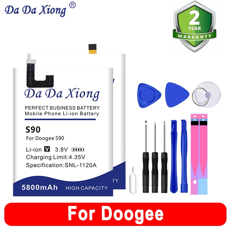 Bat16523200 Bl5000 Bl9000 476180P Batteria Per Doogee Vernee Shoot 1 2 T3 F7 S90 S95 Y6 Y6C X90 Y8C Bl5000 Bl9000 Pro + Tool