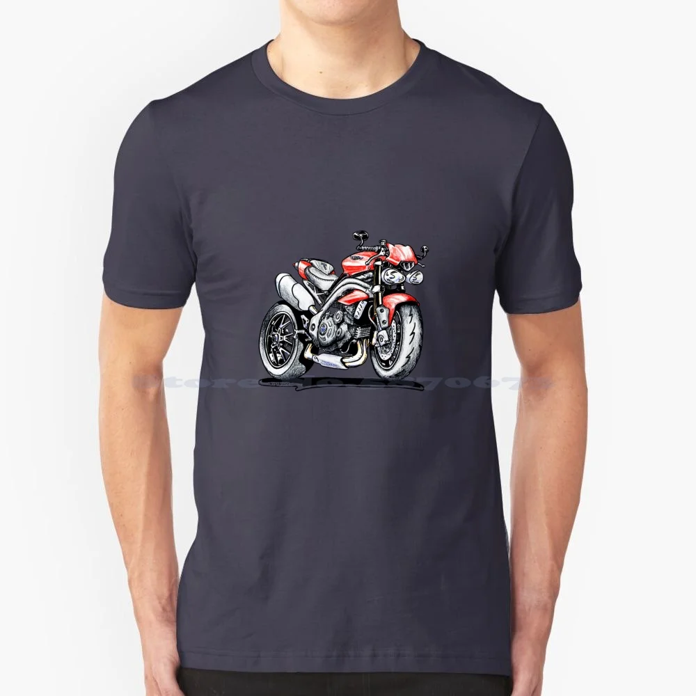 Speed Triple 1050 Classic Tshirt3692 T Shirt 100% Cotone Tee Speed Triple 1050 Classic Tshirt3692
