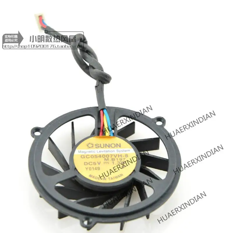 New  Gc054007Vh-8 5V 1.3W M.B197  4 Cooling Fan Assembly Kit