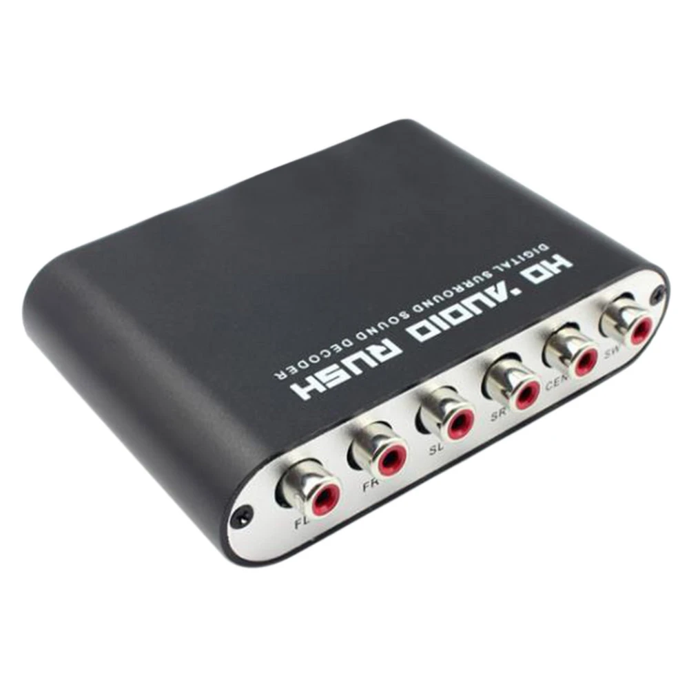 Dts A 5.1 Canali Per Decoder Audio Dolby Ac-3 Testa Di Loto Rca Digitale Ottica/Coassiale Ad Analogico Per Convertitore Decoder Audio Dolby