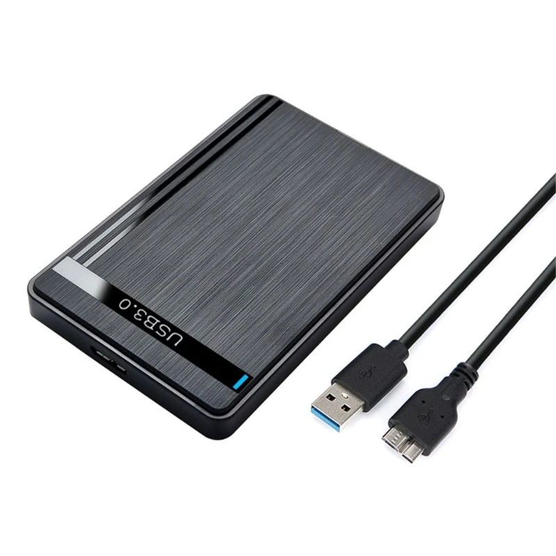 2.5" Usb3.0 Sata Hdd Ssd Box Custodia Per Disco Rigido - Enclosure 2.5'' Hdd Custodia Esterna - Installazione Senza Attrezzi Usb