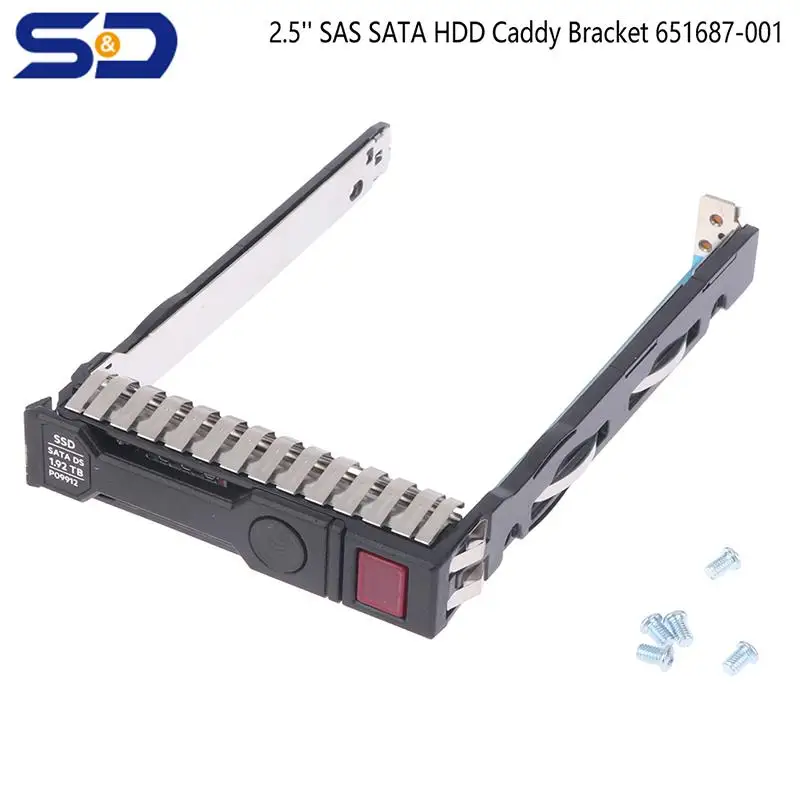 Hdd Caddy Frame Staffa Disco Rigido Supporto Vassoio Adattatore Sata Ssd Per Hp