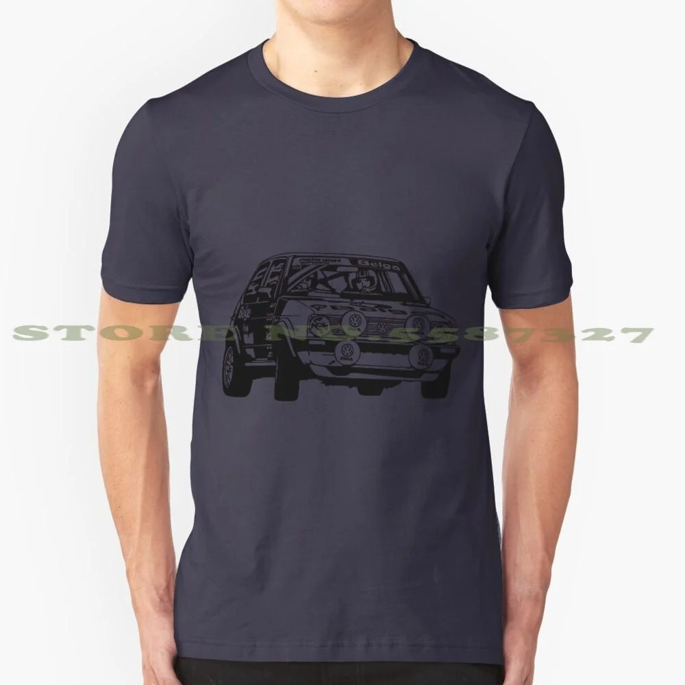 Golf Rallye Maglietta Bianca Nera Per Uomo Donna Golf Rallye Golf Rally Instarallycars