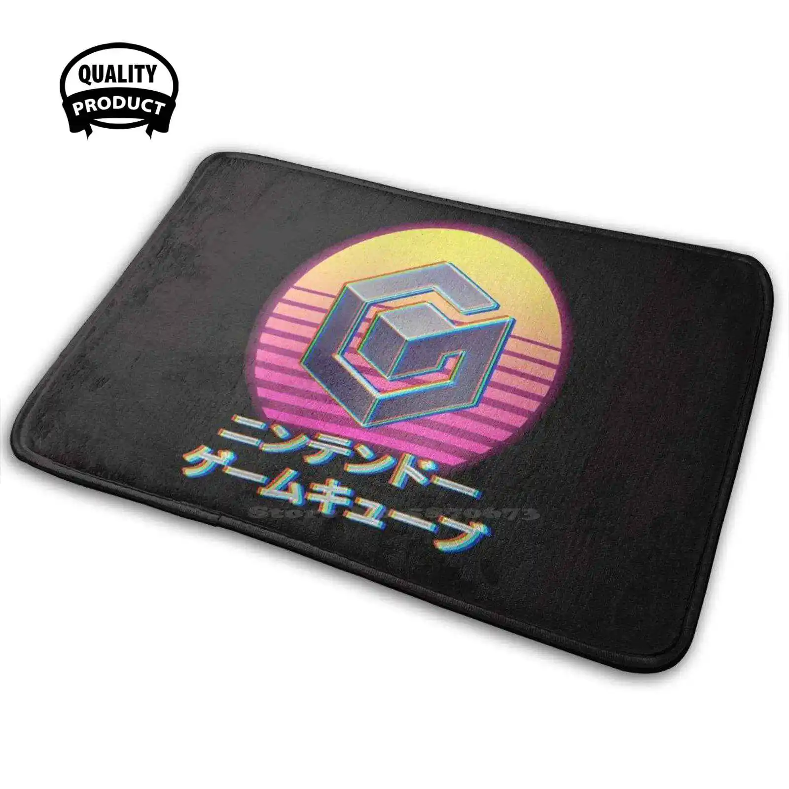 Sunny Vaporwave Gamecube 2020 Edition Soft Interessante Room Goods Tappeto Tappeto Nintendo Ngc System Console Gamecube Mario Snes