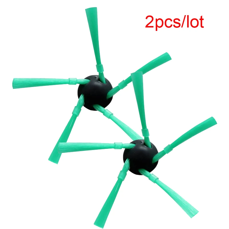 2 Pcs Di Vuoto Accessori Cleaner Spazzola Laterale Per Vorwerk Vr-200 Seitenburste Pelliccia Folletto Vr200 Saugroboter Spazzola Laterale Di Ricambio