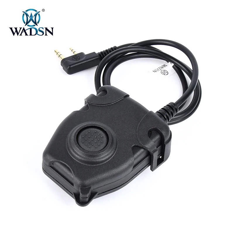 Wadsn Ptt Kenwood Motorola Button Cuffie Tattiche Interphone Walkie Talkie Linker Airsoft Accessori Cuffie Ipsc Tci