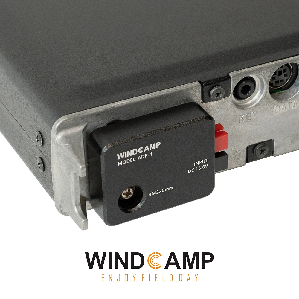 Windcamp Adp-1 Connettore Di Alimentazione Per Yaesu Ft-817 Ft-817Nd Ft-818 Ft-818Nd Compatibile Con L'Adattatore Anderson