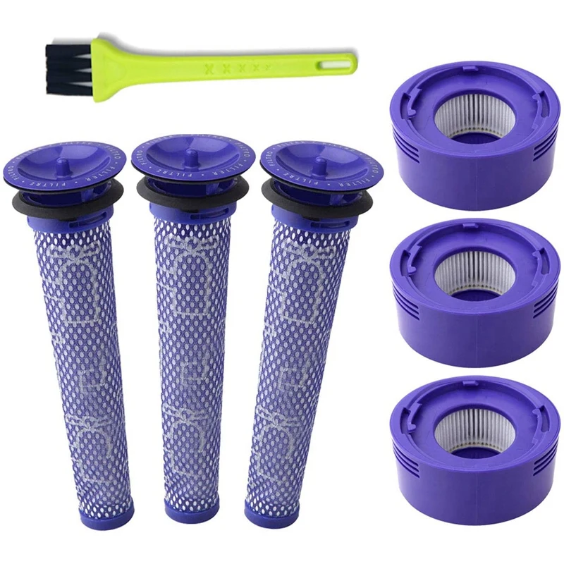 Kit Di Ricambio Per Filtro Sottovuoto Da 6 Pezzi Per Aspirapolvere Assoluto Dyson Dyson V8 +, V8, V7