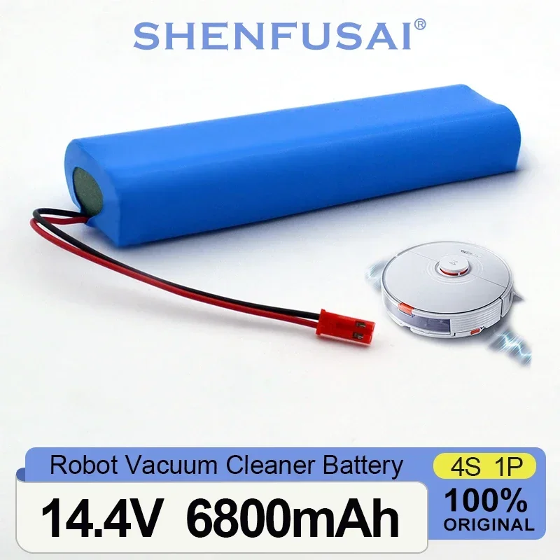 Nuovo 4 S1P 14.4V 6800Mah 18650 Batterie Al Litio Fur Ilife V3S Pro, V50, V5S Pro, V8S, X750 Roboter-Staubsauger Batterie