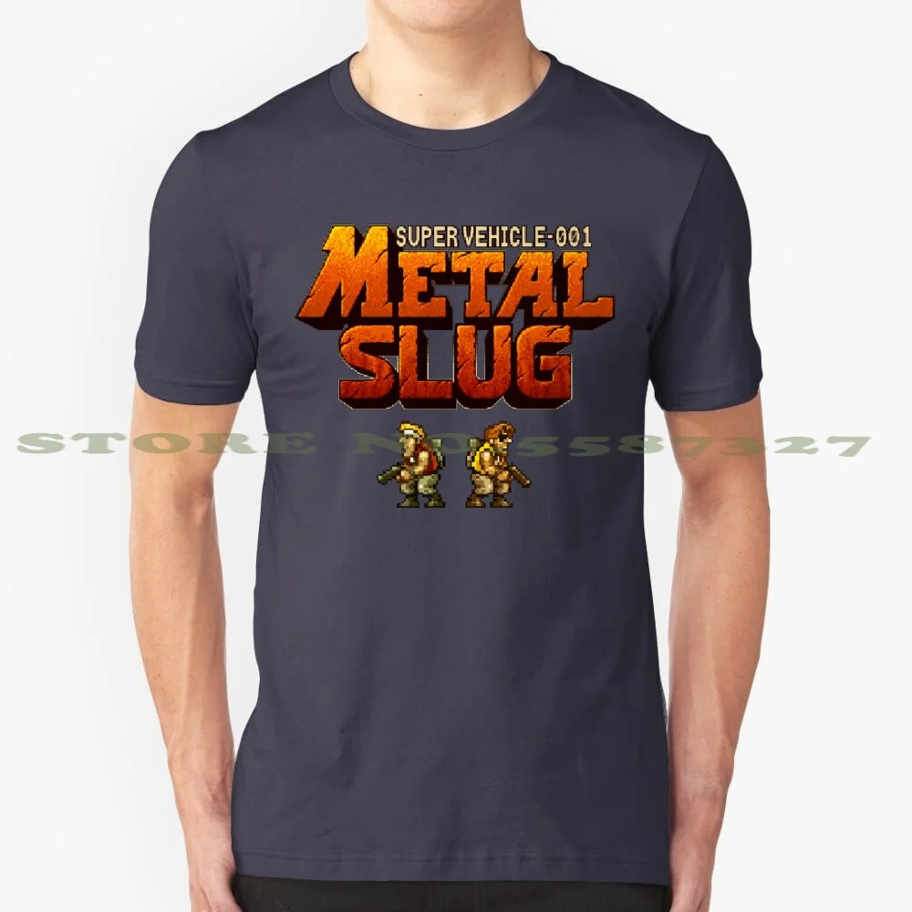 Metal Slug ( Neo Geo) Maglietta Divertente Estiva Per Uomo Donna Metal Slug Metal Slug X Neo Geo Arcade 1990S 90S Snk Contra