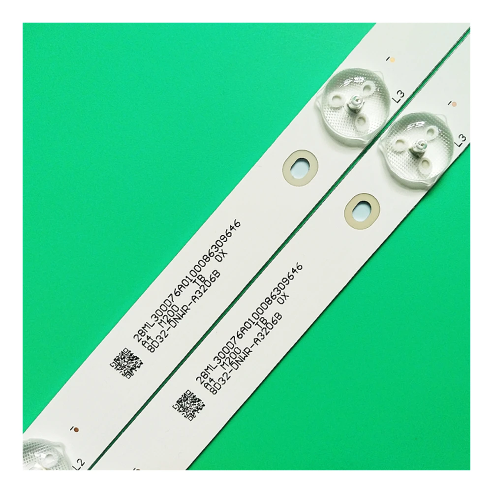 Striscia Led Tv-Retroilluminazione. Pannello Tv Led Odl32680H-Tb, 32 Led, Ms-L1343 V2 Cy 2*6 _ 3030 _ 300 Ma, Jl.D32061330-081As-M Linee