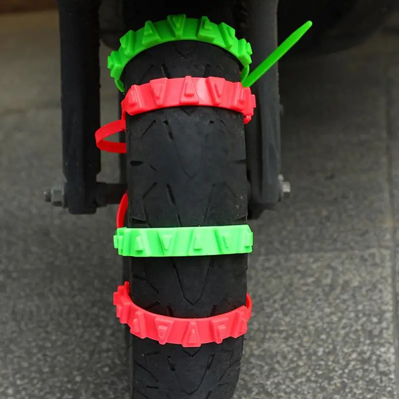 Catena Da Neve Per Pneumatici Per Auto 2 Pezzi Catene Per Pneumatici Invernali Catene Da Neve Per Bici Da Moto Antiscivolo Inverno All'Aperto Pneumati