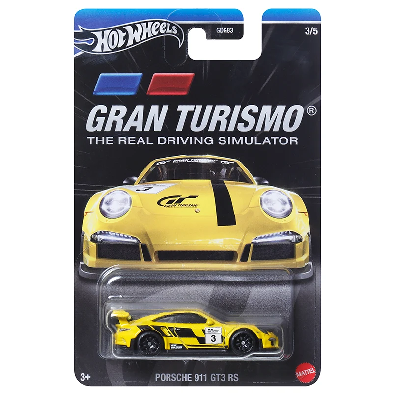 Original Hot Wheels Car Gran Turismo Porsche 911 Gt3 Rs Toys For Boys 1/64 Diecast Metal Vehicles Model Collection Regalo Di Compleanno