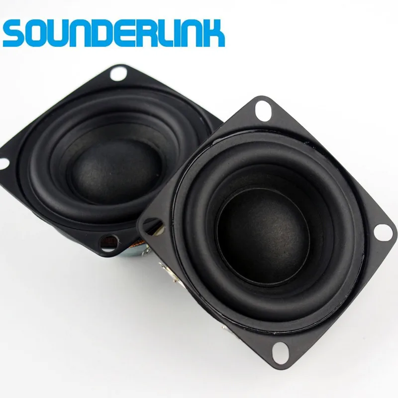 Frequenza Audio Monitor Audio Labs 2 ''Hifi Gamma Completa Driver Dell'Altoparlante Fai Da Te Impostato 8 Watts 4 O