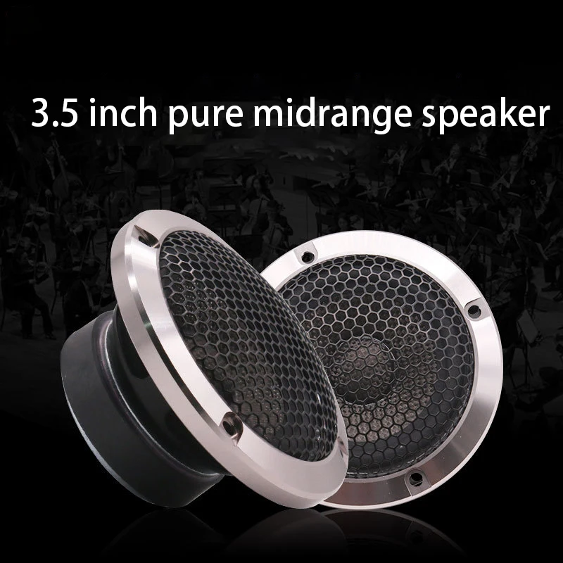 180W 4Ohm 3.5 Pollici Car Audio Center Speaker Driver Unit Mid-Range Mid-Treble Head Altoparlante Mid-Treble 350