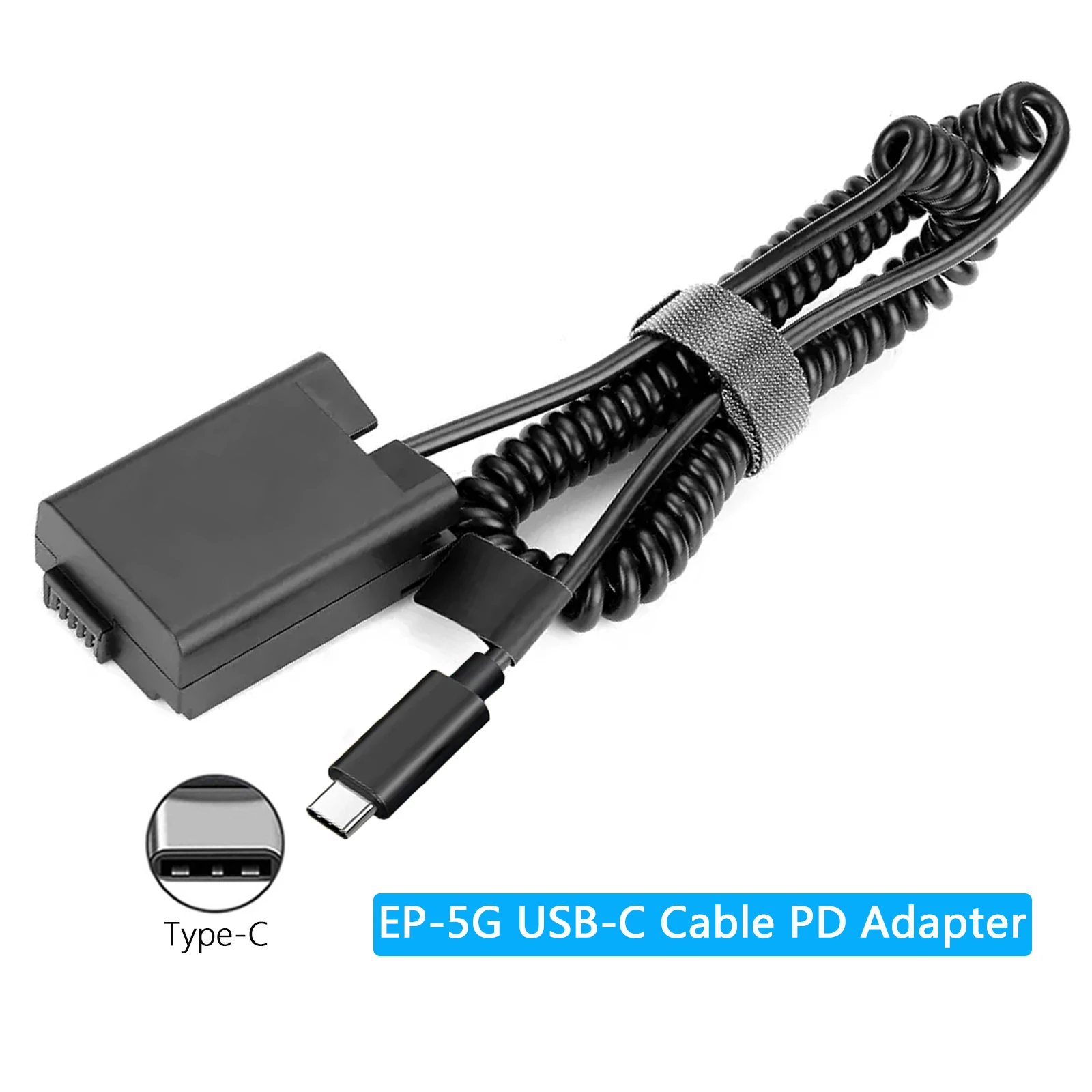 En-El25 Enel25 En-El25A Enel25A Dummy Battery Type-C Cable Adattatore Pd Per Fotocamere Digitali Nikon Z Fc Zfc Z30 Z50