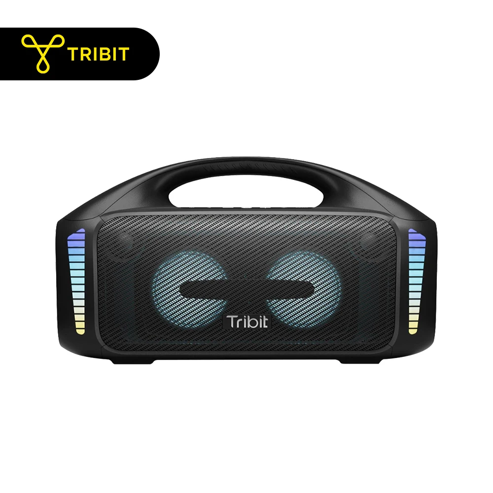 Altoparlante Per Feste Tribit Stormbox Blast 90W Ipx7 Altoparlante Bluetooth Wireless Esterno Impermeabile, Fino A 30 Ore Di Riproduzione, Led 32Rgb