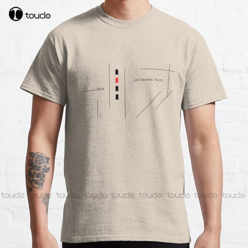 James Tati Playtime Opening Director Credit Classic T-Shirt Baseball Shirts Custom Aldult Teen Unisex Xs-5Xl Fashion Funny New