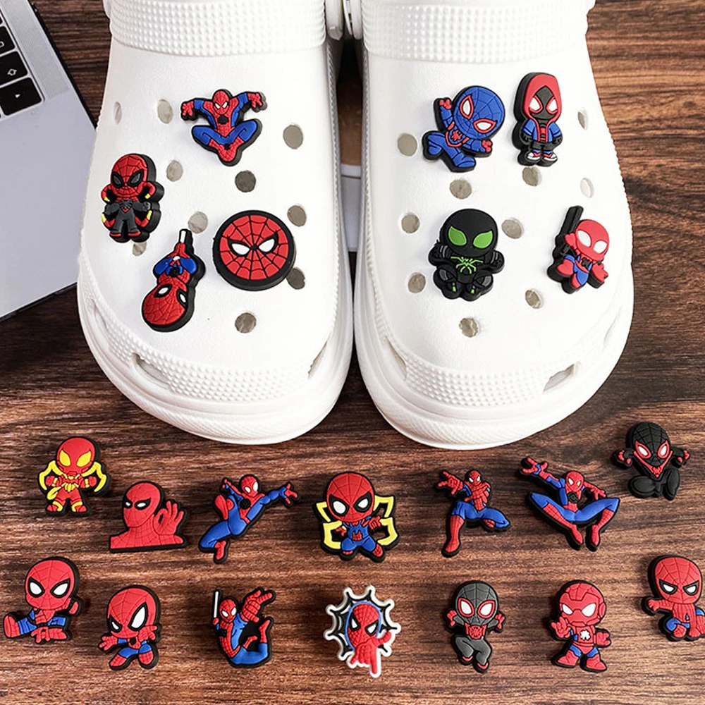 23 Stili Cartoon Shoe Charms Per Crocs Shoe Charms Cute Diy Shoe Decoration Accessori Zoccoli Sandalo Garden Shoes Decor