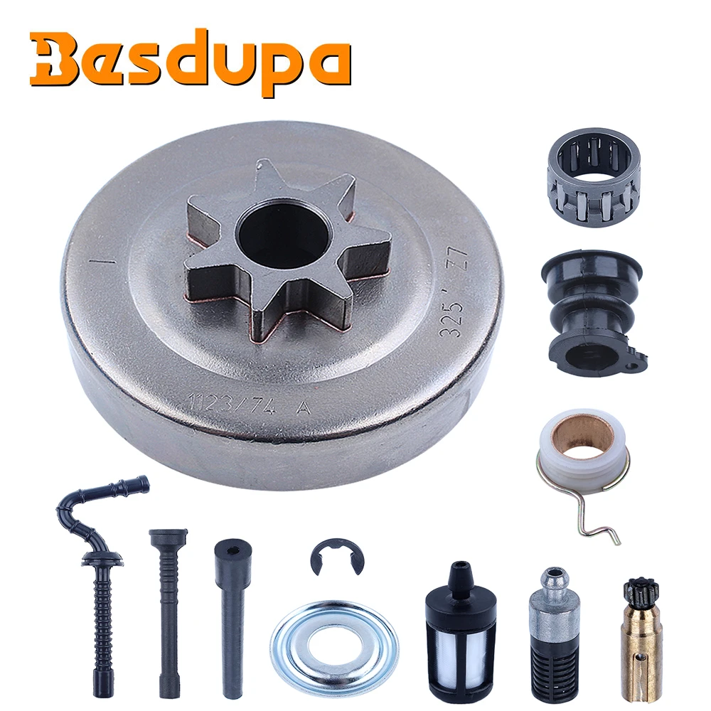 . 325 "Tamburo Frizione W Kit Collettore Di Aspirazione Per Stihl Ms250 Ms230 Ms210 025 023 021 Ricambi Motosega Motosierra Gasolina