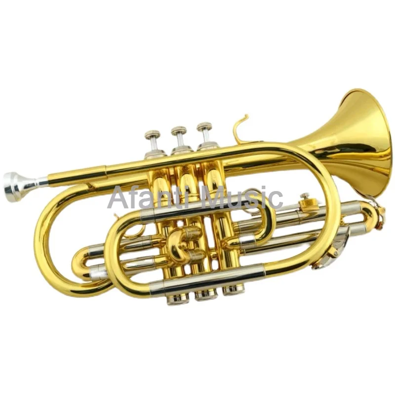 Afanti Musica Bb Chiave/Corpo In Ottone/Euphonium /Bb Cornet (Aco-E110G)