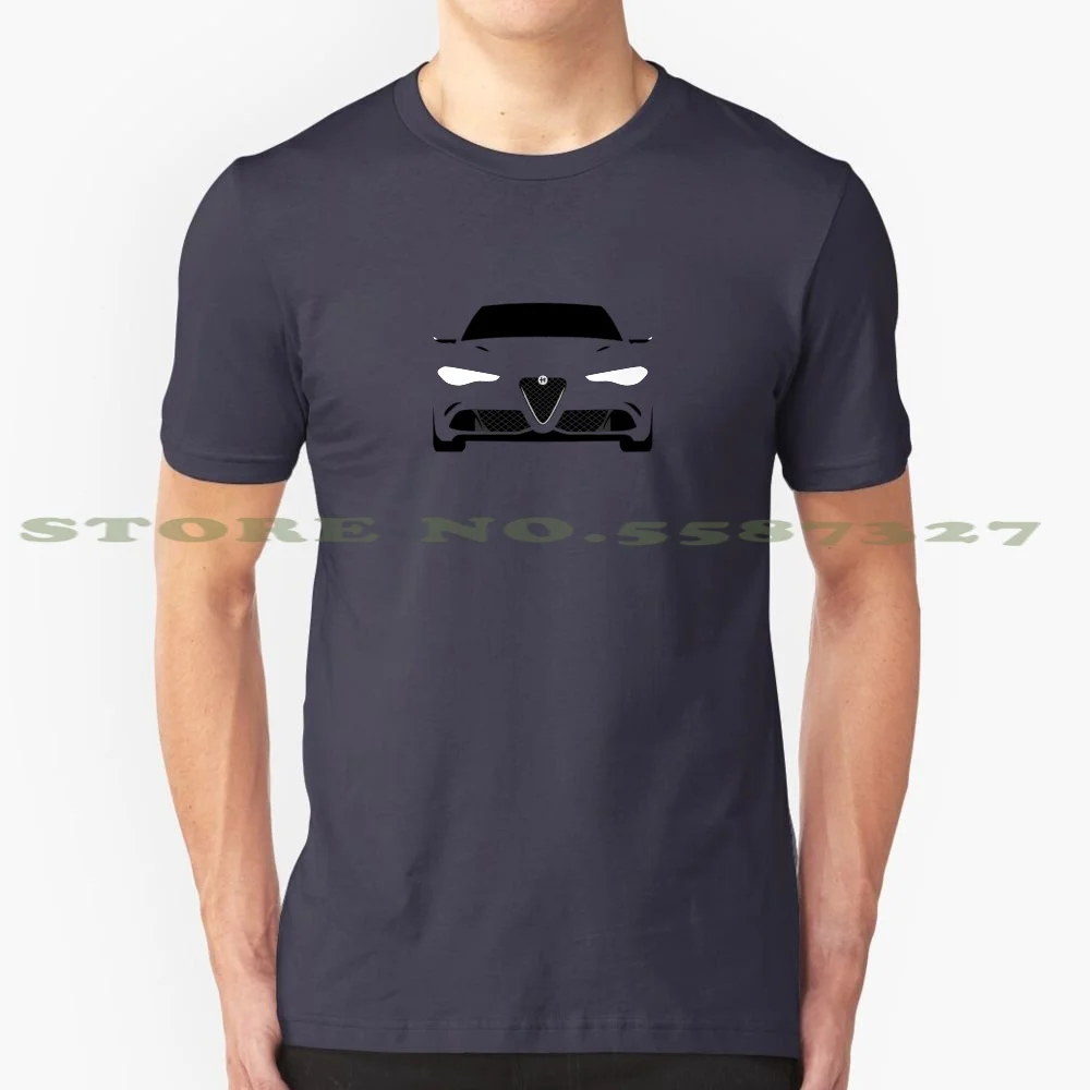 Simply Italian Graphic Custom Funny Vendita Calda Tshirt Alpha Alfar Performance Car Racing Italian Giulia Quadrifoglio Gulia Gilia
