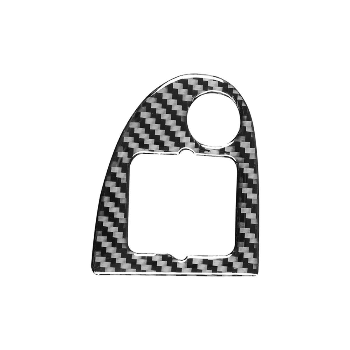 Per Vw Golf 4 Mk4 1999-2004 Lhd Soft Carbon Fiber Car Rear Trunk Switch Button Frame Cover Trim